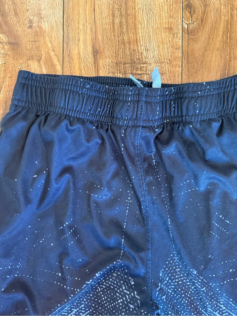 Champion Boys Navy Gray Patterned Athletic Shorts Size 16-18 - Picture 5 of 5